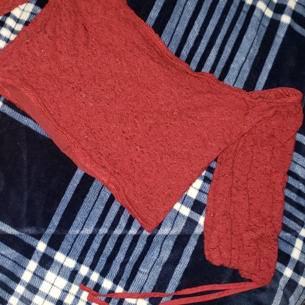 Red Crop Top
